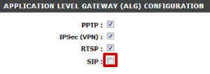 fortinet disable sip alg