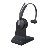 Yealink WH64 Mono UC Wireless Headset DECT and Bluetooth